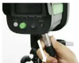 Phottix Indra500 TTL - Disconnecting the Phottix Indra AC Adapter - 2