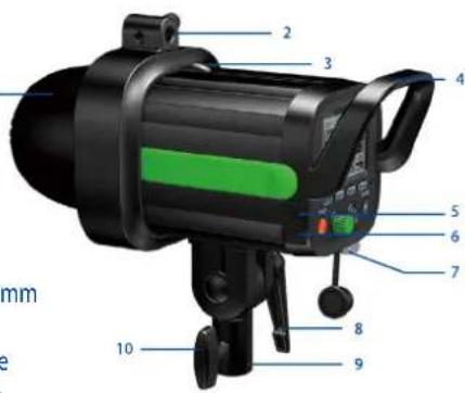 Phottix Indra500 TTL - Vue complete - 1