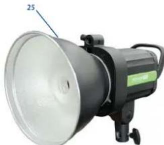 Phottix Indra500 TTL - Vista frontal - 1