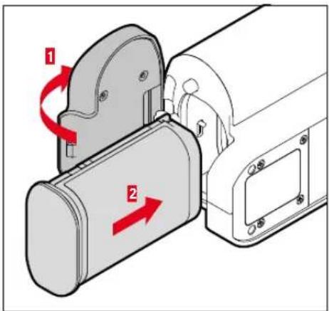 LEICA SL2S - INSERTION DE LA BATTERIE - 1