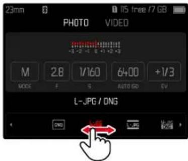 LEICA SL2S - MENU A BARRES - 1