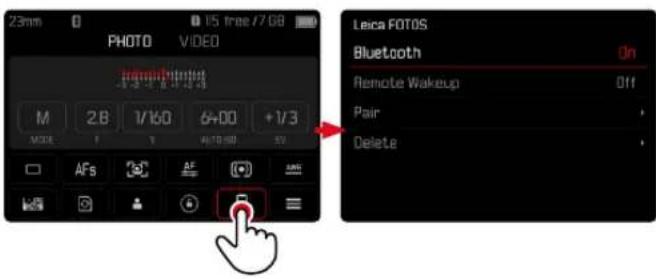 LEICA SL2S - EN CAS D'OUVERTURE D'UN SOUS-MENU NORMAL - 1