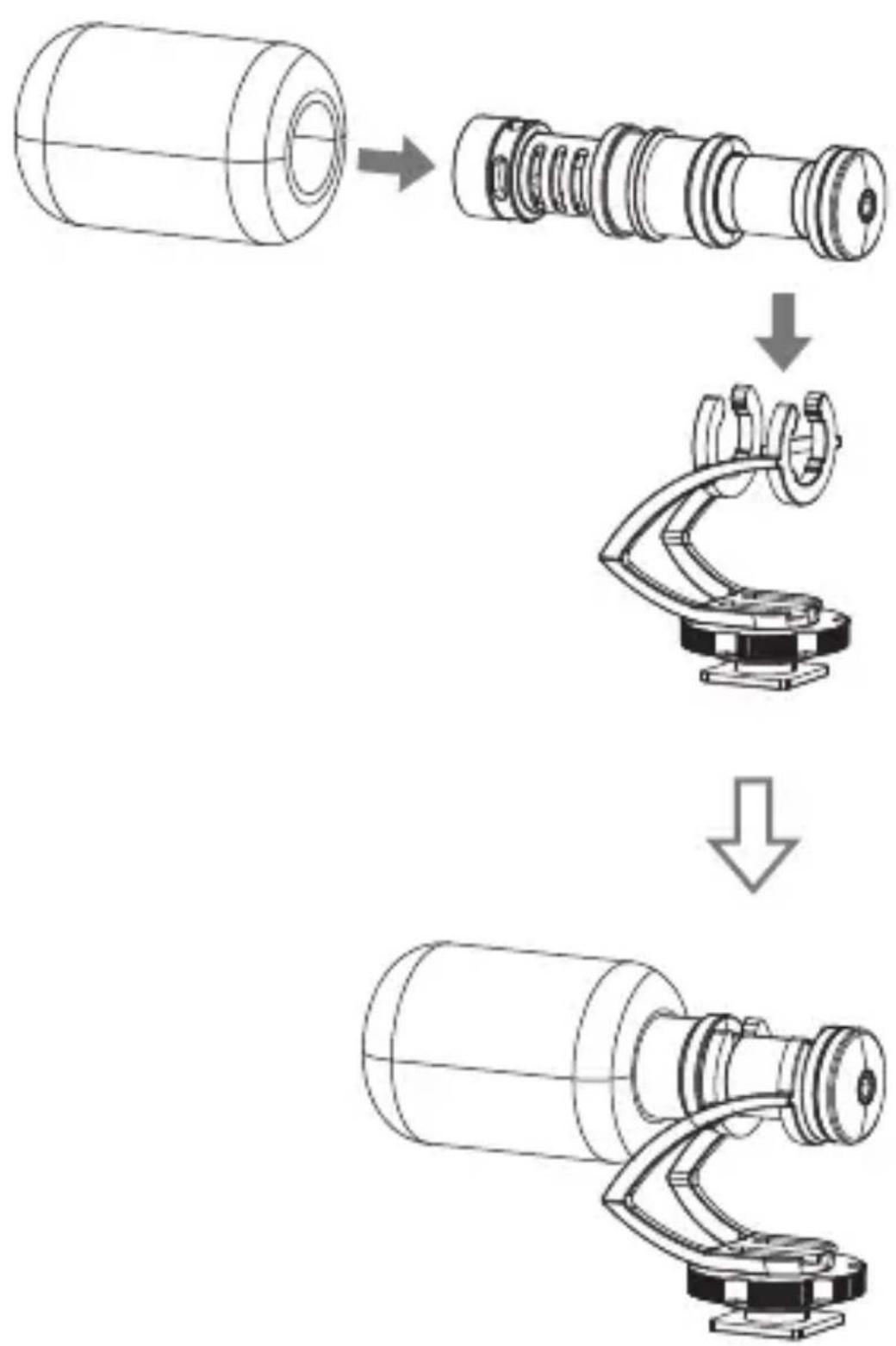 Comica CVMVM10 II - Installazione e funzionamento - 1