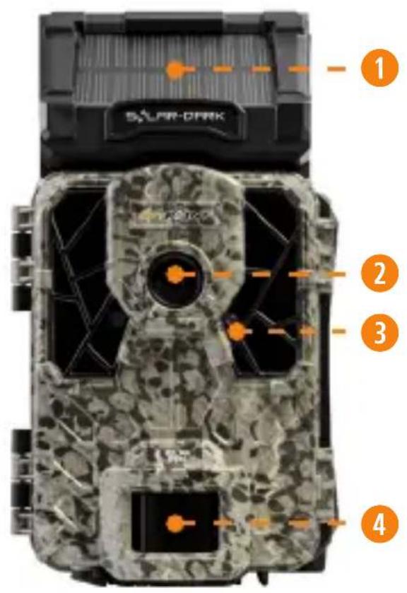 Spypoint SolarDark - COMPONENTS - 1