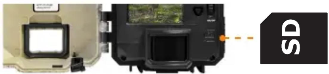 Spypoint SolarDark - INSERISCI UNA SCHEDA SD - 1