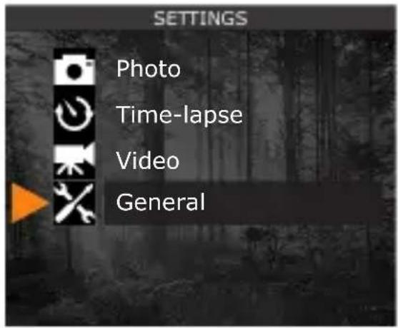 Spypoint SolarDark - GENERAL SETTINGS SETUP - 2
