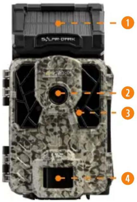 Spypoint SolarDark - KOMPONENTIT - 1