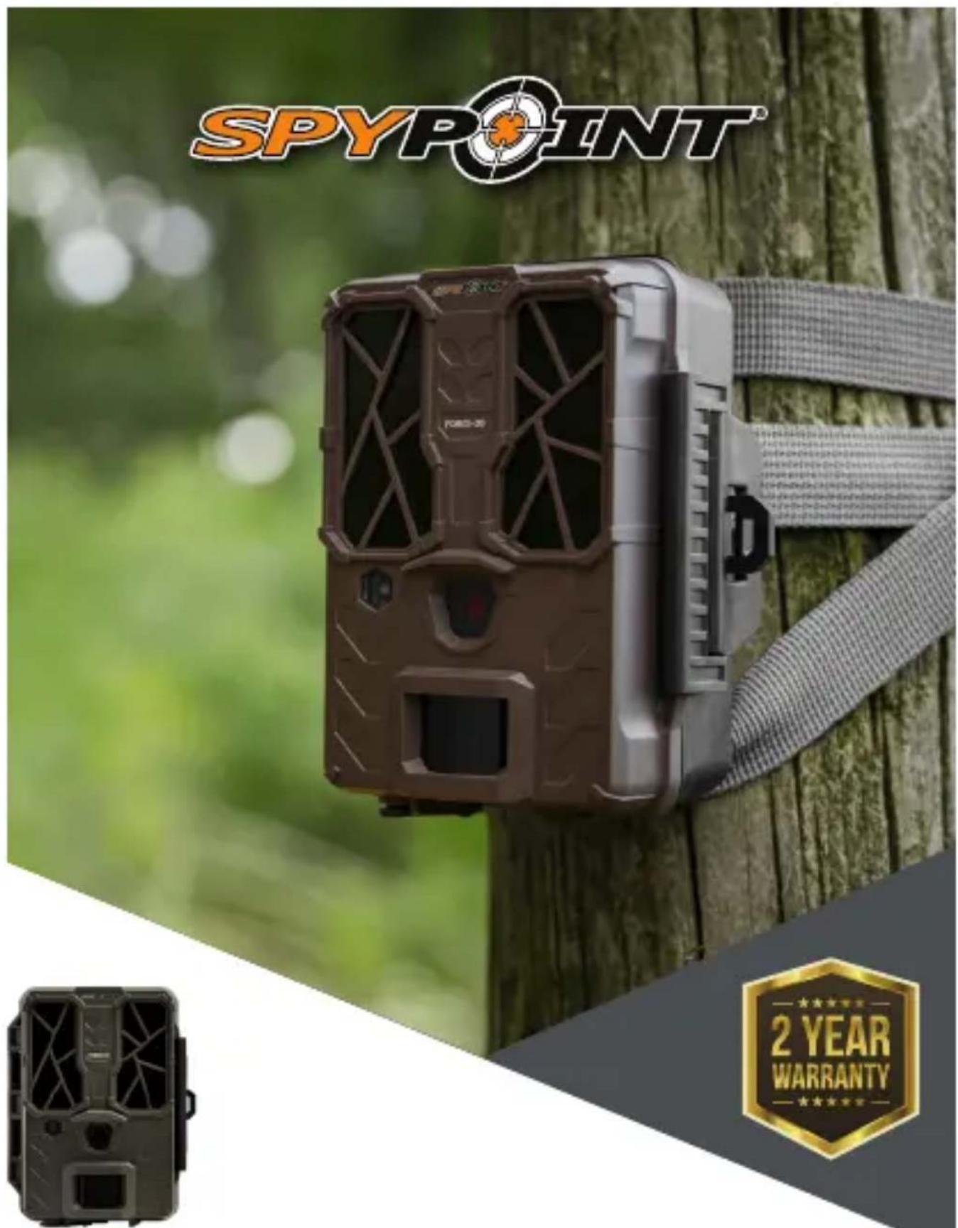 SPYPOINT FORO-30 2 YEAR WARRANTY