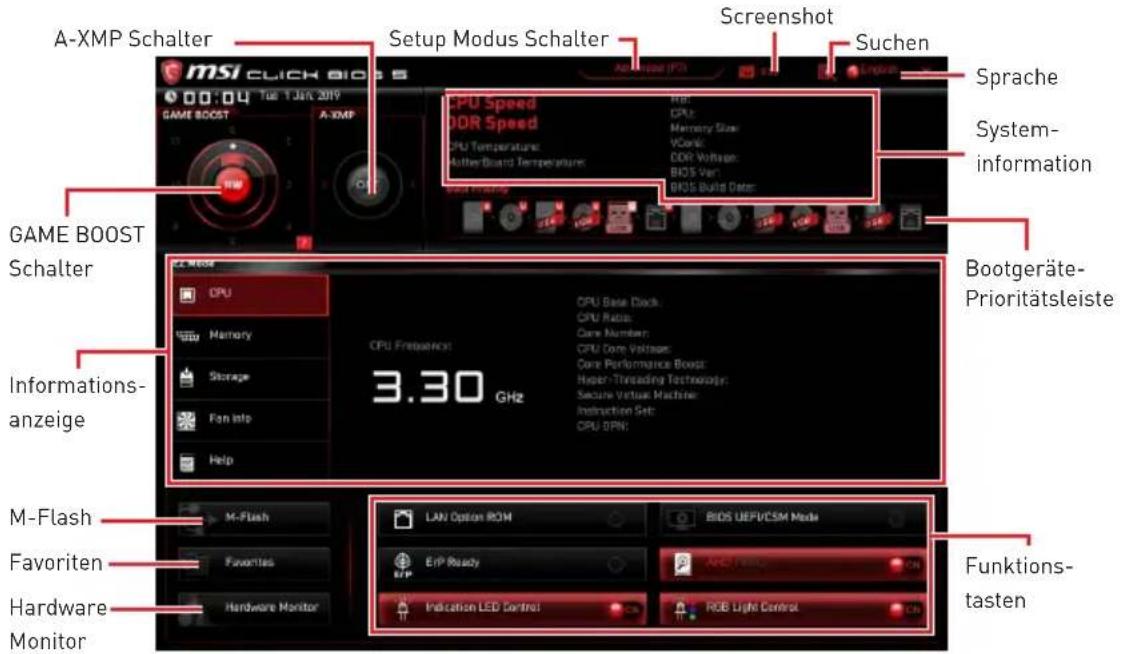 MSI MEG X570 ACE - EZ Modus - 1
