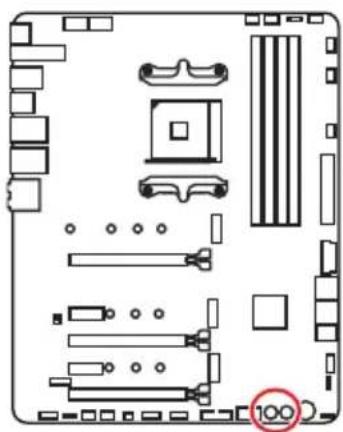 MSI MEG X570 ACE - POWER1, RESET1: Power Button, Reset Button - 1
