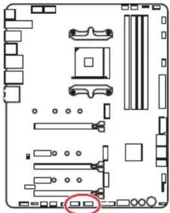 MSI MEG X570 ACE - JUSB1: USB 3.2 Gen 2 Typ-C Anschluss - 4
