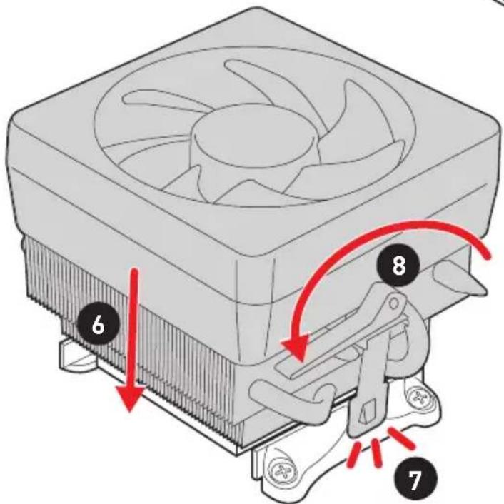 MSI MEG X570 ACE - Installing a Processor/ Installation des Prozessors/ Installer un processeur/Установka птоесcopa - 6