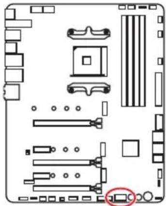 MSI MEG X570 ACE - JUSB1: USB 3.2 Gen 2 Type-C Connector - 1