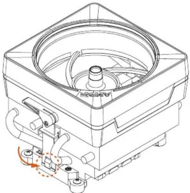 ASROCK B550M Steel Legend - Installing the AM4 Box Cooler SR3 - 2