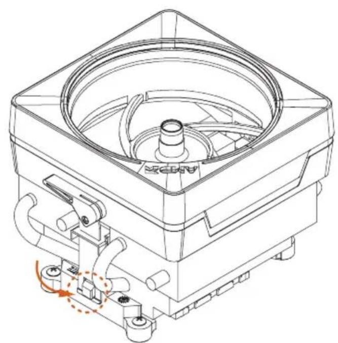 ASROCK B450 Steel Legend - Installing the AM4 Box Cooler SR3 - 2