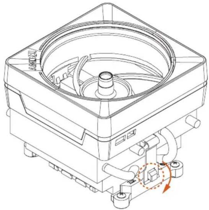 ASROCK B450 Steel Legend - Installing the AM4 Box Cooler SR3 - 3