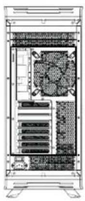 Be Quiet! Dark Base 900 - Layout A / Configuration A / Uklad A / Distribución A / Cxema A - 11
