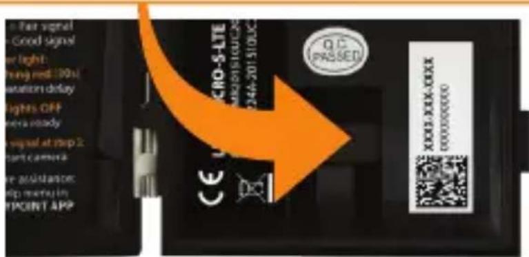 Spypoint LinkMicroSLTE - Où trouver le code d'activation - 1