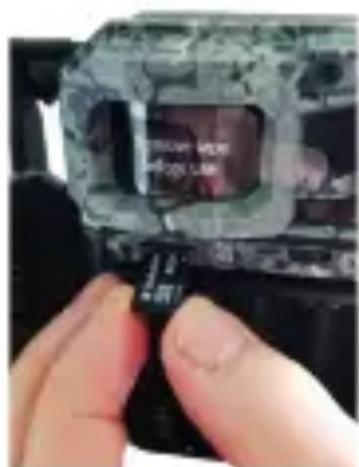 Spypoint LinkMicroLTE - INSÉRER VÔTURE CARTE MICROSD - 1
