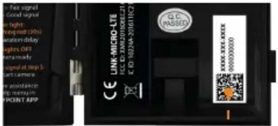 Spypoint LinkMicroLTE - FINDEN DES SIM-AKTIVIERUNGSCODES - 1