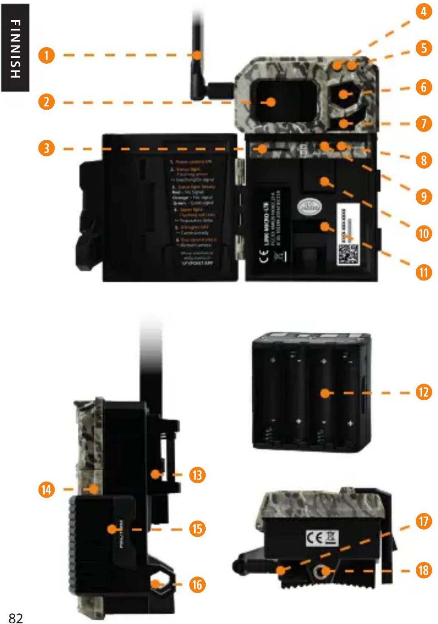 Spypoint LinkMicroLTE - KOMPONENTIT - 1