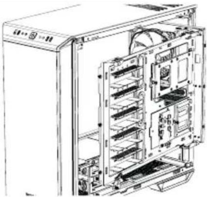 Be Quiet! Dark Base 700 - EN FAN COMPATIBILITY | DE LÜFTERKOMPATIBILITÄT | FR COMPATIBILITÉ VENTILATEURS | PL KOMPATYBILNOŚĆ Z WENTYLATORAMI | ES COMPATIBILIDAD CON VENTILADORES | RU COBMECTIMBIE BENTIЛЯТОРЫ - 4