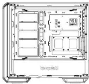 Be Quiet! Dark Base 700 - EN INVERTED LAYOUT | DE INVERTIERTES LAYOUT | FR CHANGEMENT DE CONFIGURATION | PL UKŁAD ODWRÓCONY | ES CONFIGURACIÓN INVERTIDA RU ОБРАТНОЕ РАСПОЛОЖЕНИЕ - 3