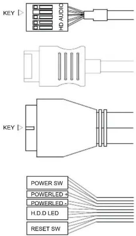 Be Quiet! Dark Base 700 - Ein-/Aus-Taste, LED-Betriebsanzeige, HDD-Anzeige, Reset-Taste - 1