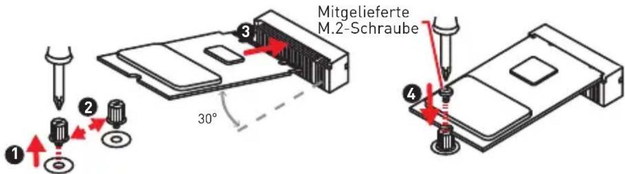 MSI H310M Pro - M2_1: M.2 Steckplatz (Key M) - 1