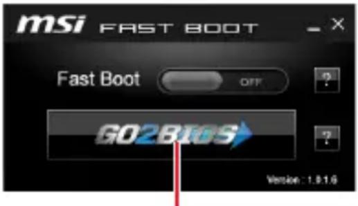 MSI H310M Pro - Öffnen des BIOS Setups - 1