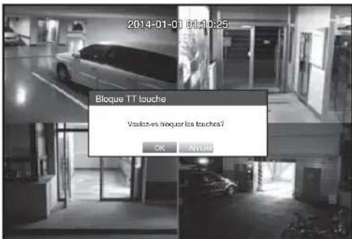 Hanwha SRD476D - Verrouillage de tous les boutons - 1