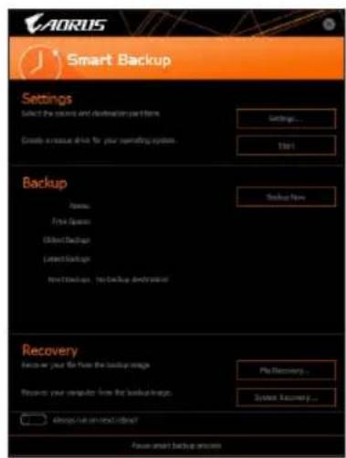 GIGABYTE Z590 Aorus Master - 5-2-5 Smart Backup - 1