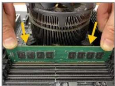 GIGABYTE Z590 Aorus Master - 1-4-2 MEXIの取付 - 4