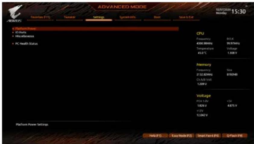 GIGABYTE Z590 Aorus Master - 2-6 Settings - 1