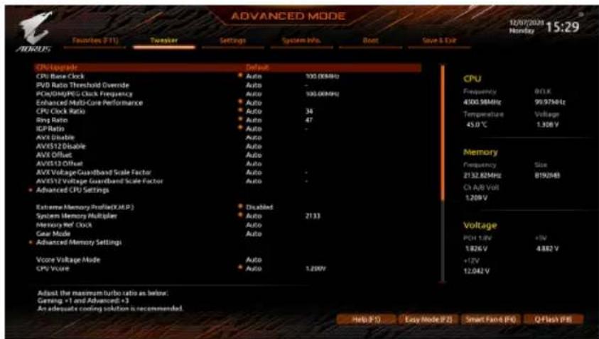 GIGABYTE Z590 Aorus Master - 2-5Tweaker - 1