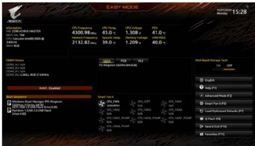 GIGABYTE Z590 Aorus Master - B.Easy Mode (Easy- - 1