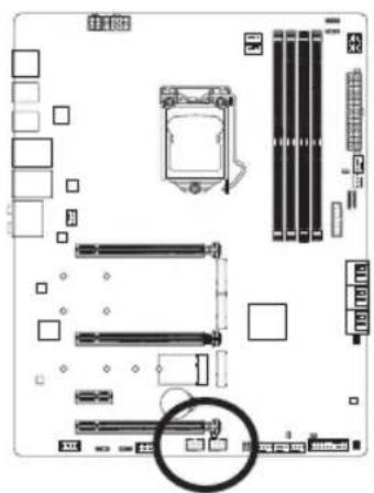 GIGABYTE Z590 Vision D - 17) F_USB1/F_USB2 (USB 2.0/1.1- - 1