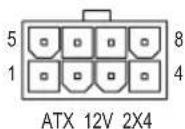 GIGABYTE Z590 Vision D - 1/2)ATX_12V_2X2/ATX_12V_2X4/ATX(2x2、2x4 12V電源コネケロー2x12メイン電源コネケー) - 4