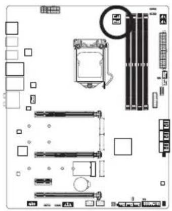 GIGABYTE Z590 Vision D - 6) CPU_OPT(水冷式CPU フアンハフ） - 1