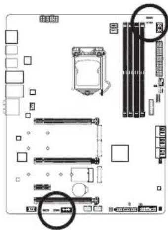 GIGABYTE Z590 Vision D - 9)LED_C1/LED_C2(RGB LED テーフロー) - 1