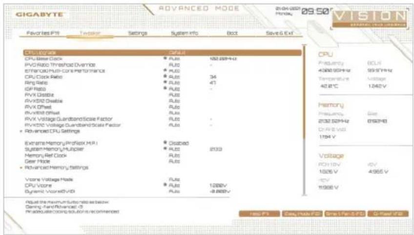 GIGABYTE Z590 Vision D - 2-5Tweaker - 1