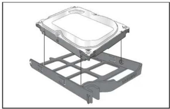 Hanwha SRN473S - Comment installer un disque dur dans le modèle srn-1673s - 6