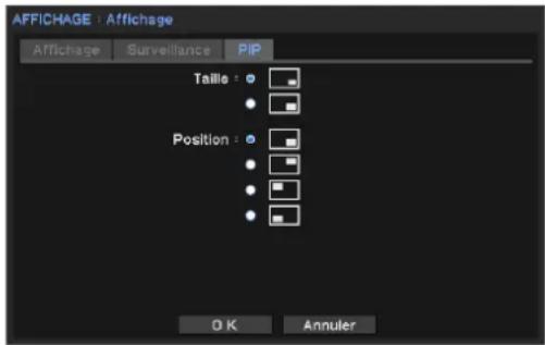 Hanwha SRM872 - Paramétrage de PIP (image dans image) - 1