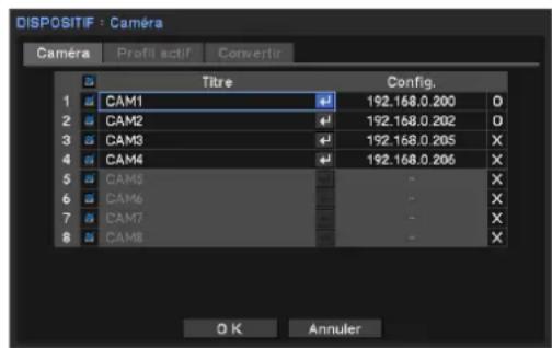 Hanwha SRM872 - Changer le nom d'une pièce - 1