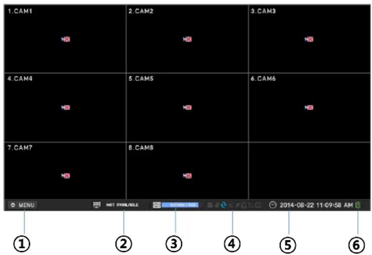 Hanwha SRM872 - Arrêter le système - 2