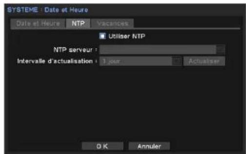 Hanwha SRM872 - Paramétrage NTP - 1