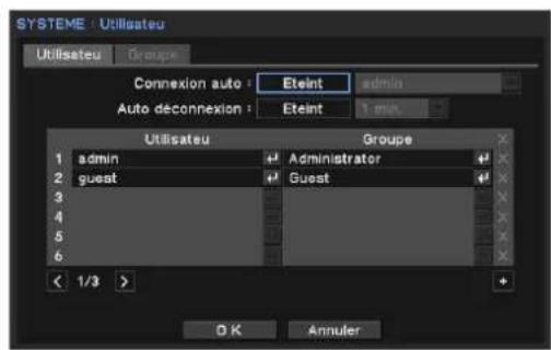 Hanwha SRM872 - Ajouter un nouvel utilisateur - 1