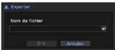 Hanwha SRM872 - Exporter un fichier journal. - 1