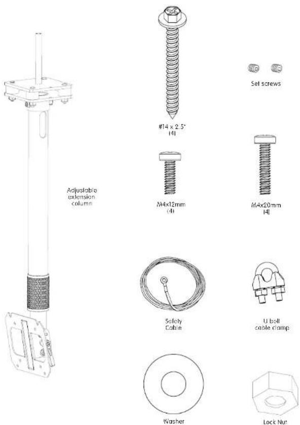 Hanwha SBP917PVMW - PACKAGE CONTENTS - 2