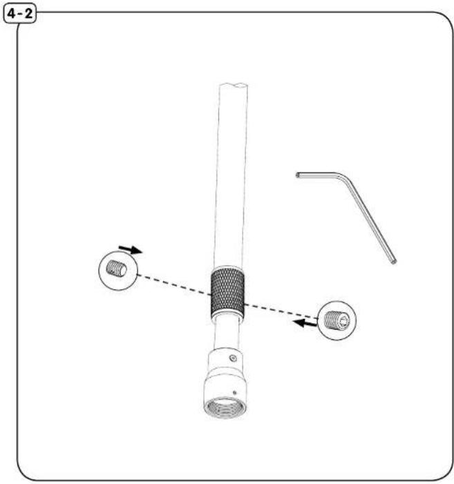 Hanwha SBP302CMAS - SECURE TO CEILING ADAPTER - 4